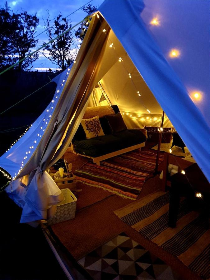 6M Emperor Tent Near Whitby With Log Burner Liverton Buitenkant foto